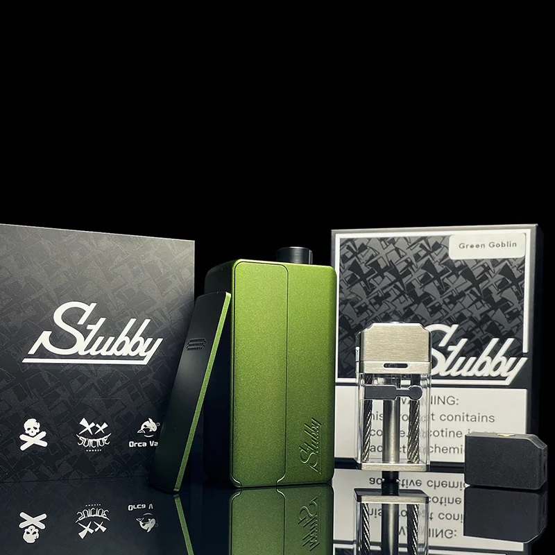 Vaperz Cloud Stubby AIO Kit by Suicide Mods, rebuildable, diy